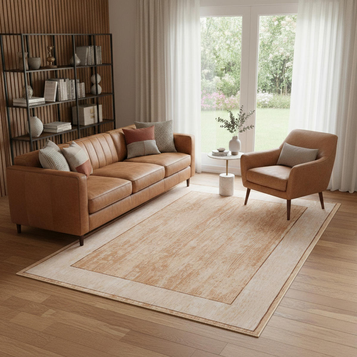 TEPPICH NORA Beige 180/250 cm - Beige, Textil (180/250cm) - Tapiso