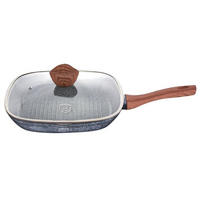 PFANNE Grau 28/28/4.5 cm BH1599 - Grau, Metall (28cm) - Berlinger Haus