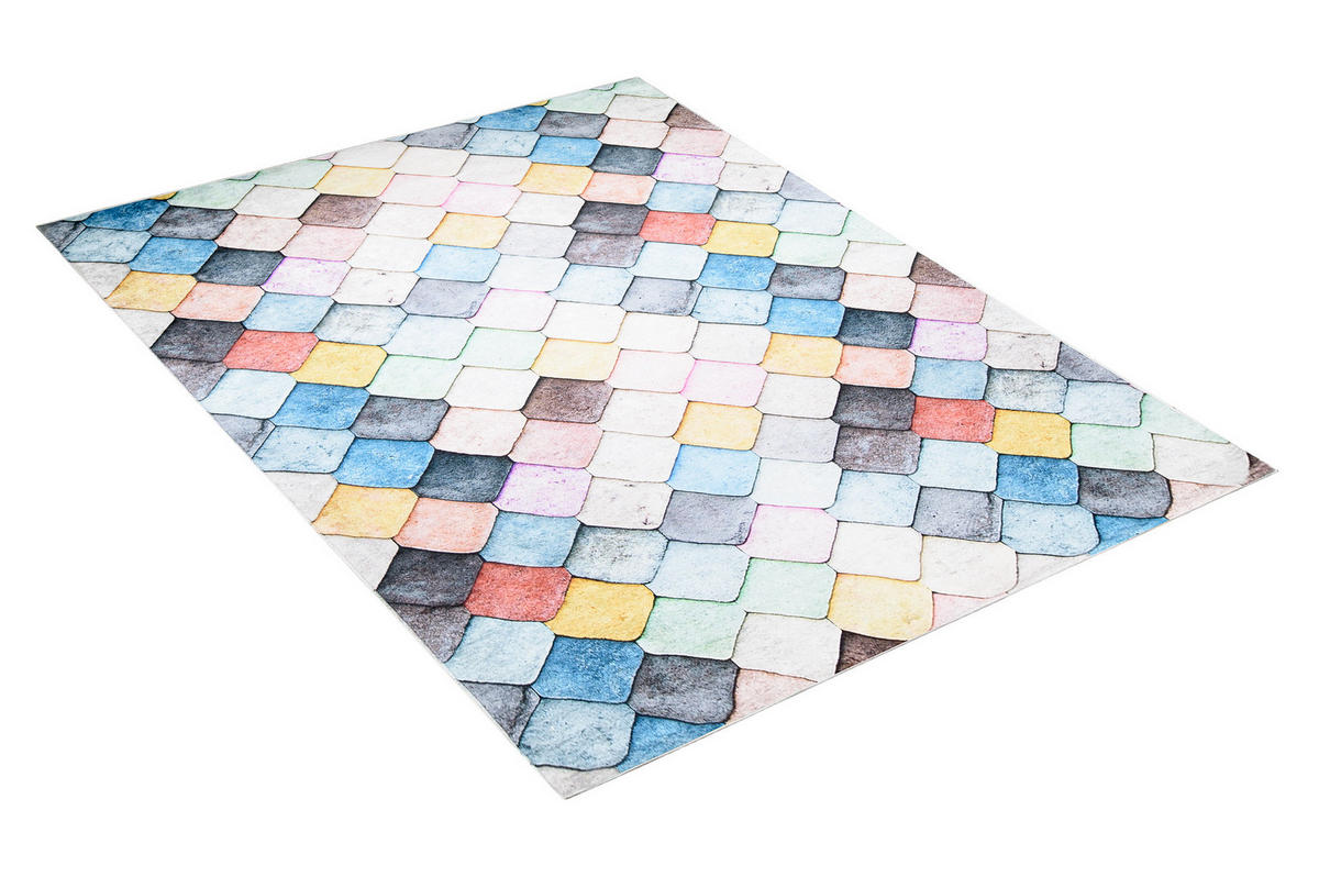 TEPPICH TOSCANA Multicolor 160/230 cm - Multicolor, Textil (160/230cm) - Tapiso