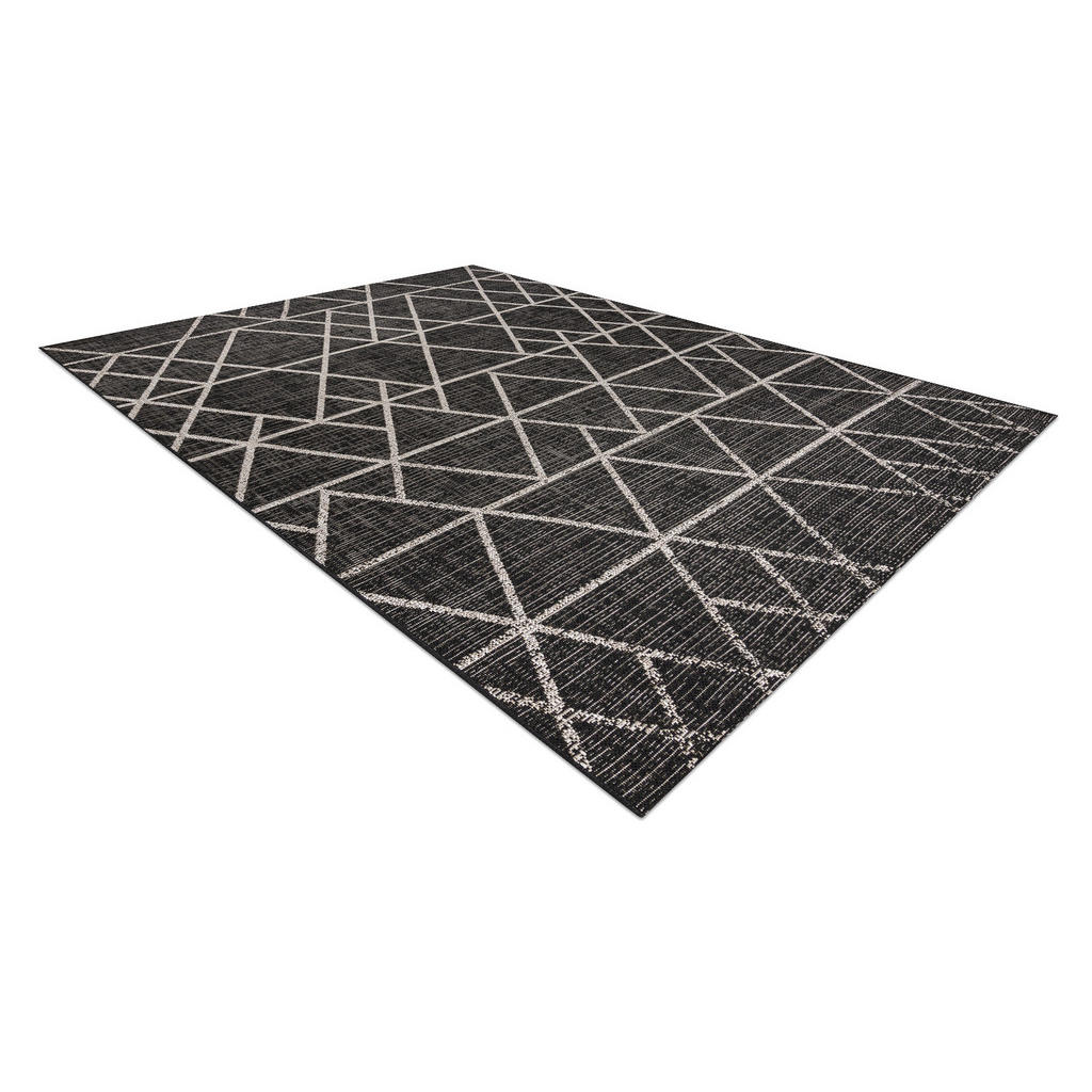 Thumbnail - rugsX Teppich, Schwarz, Textil, Rechteckig, 140x200 cm, Teppiche & Böden, Teppiche, Teppichläufer