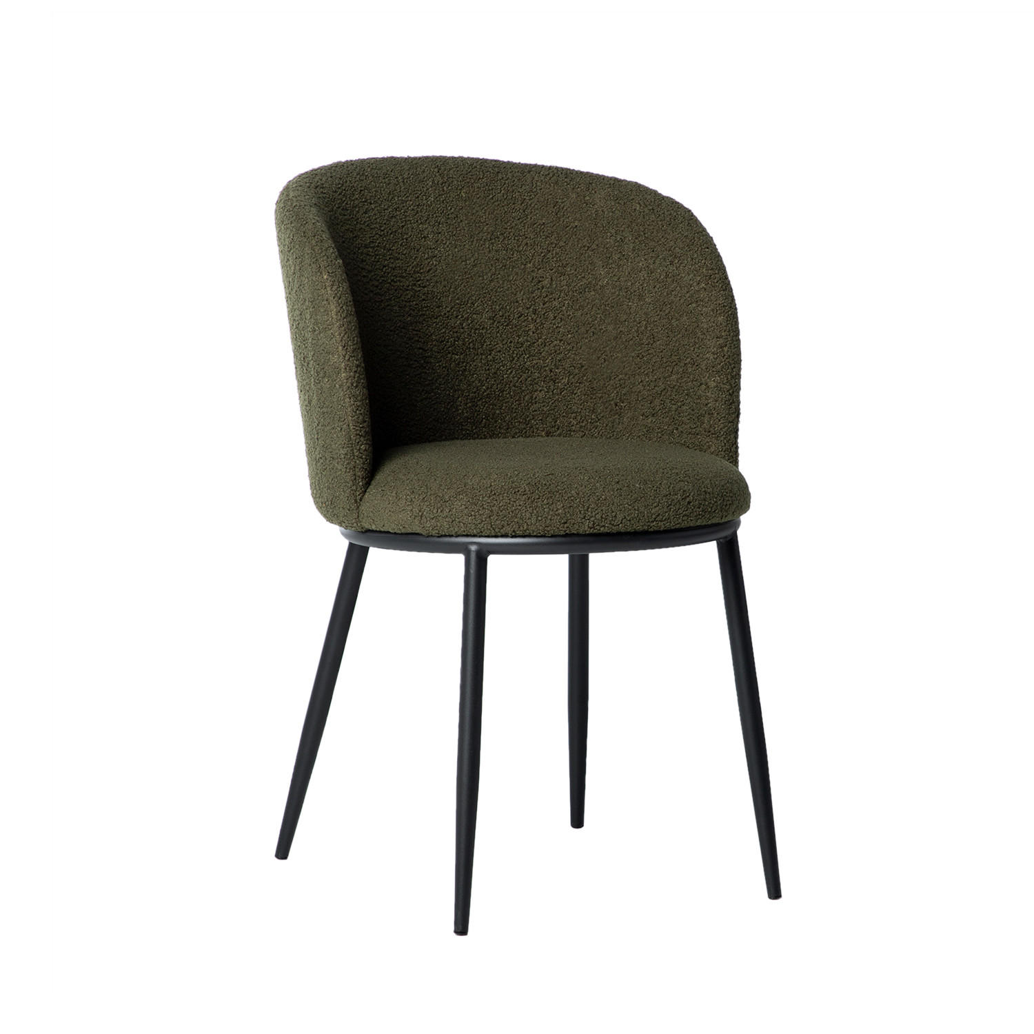 ESSZIMMERSTUHL Nolan Grün 51 cm x 80 cm - Grün, Textil (51/80/57cm)