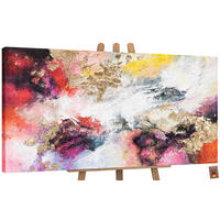 GEMÄLDE Heller Garten auf Keilrahmen 200x100 cm - Multicolor, Holz (200/100cm) - YS-art gallery