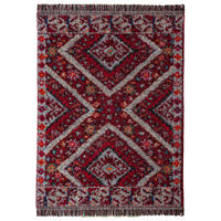 SHAGGY-TEPPICH TAFRAUT, im Berber-Stil, Rot, 200 x 300 cm - Rot, Textil (300/200cm) - KADIMA DESIGN