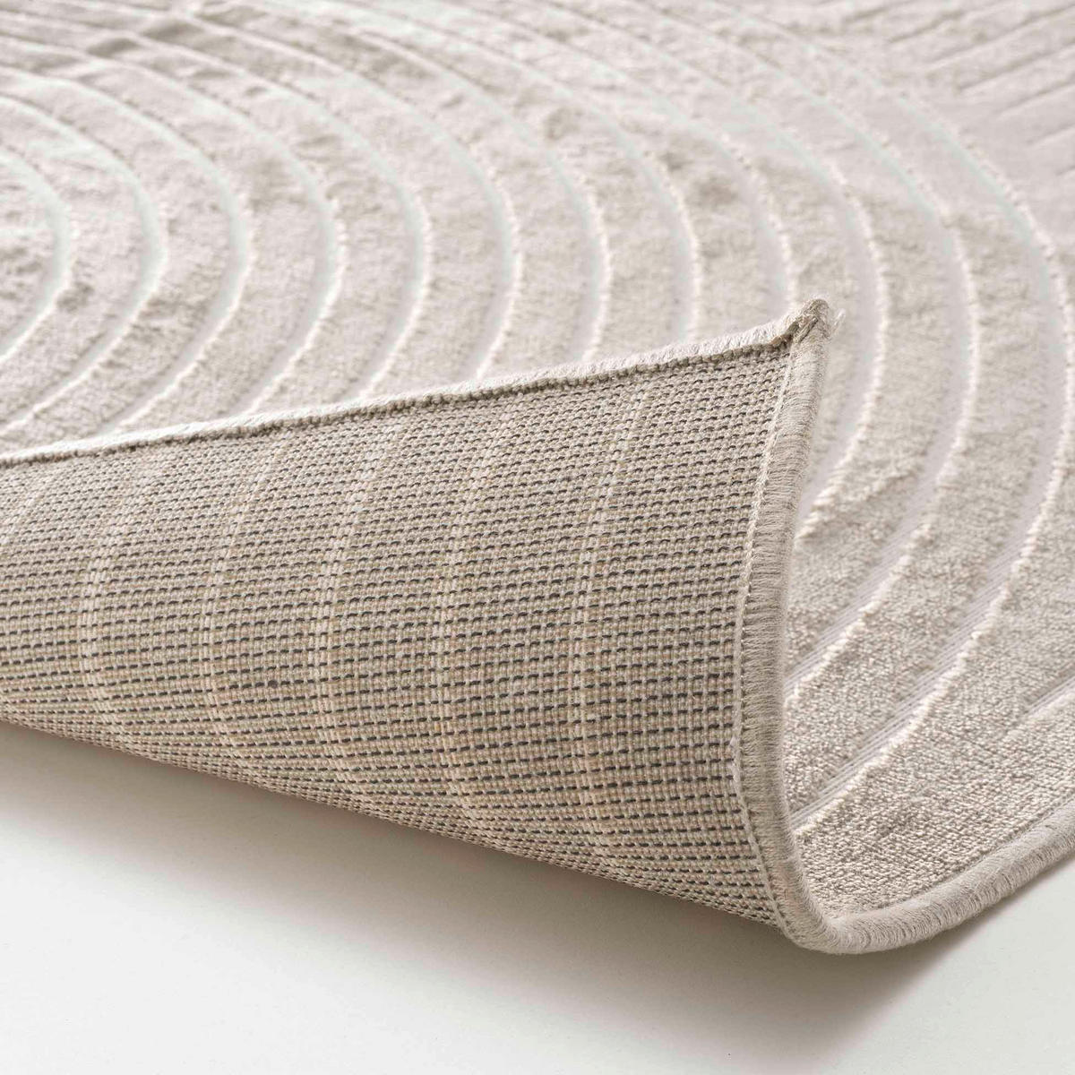 WEBTEPPICH 110/60 cm Ankara - Beige, Kunststoff (160/230cm) - Douceur d´intérieur
