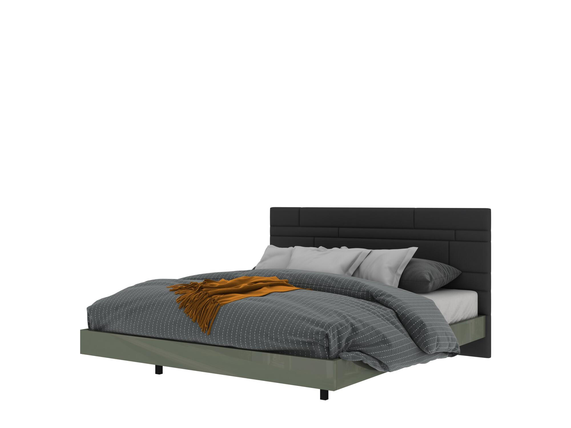BETTGESTELL ROSE HILL Grün 190x210x105 cm - Grün, Holzwerkstoff - FURNLUX