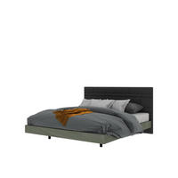 BETTGESTELL ROSE HILL Grün 190x210x105 cm - Grün, Holzwerkstoff - FURNLUX
