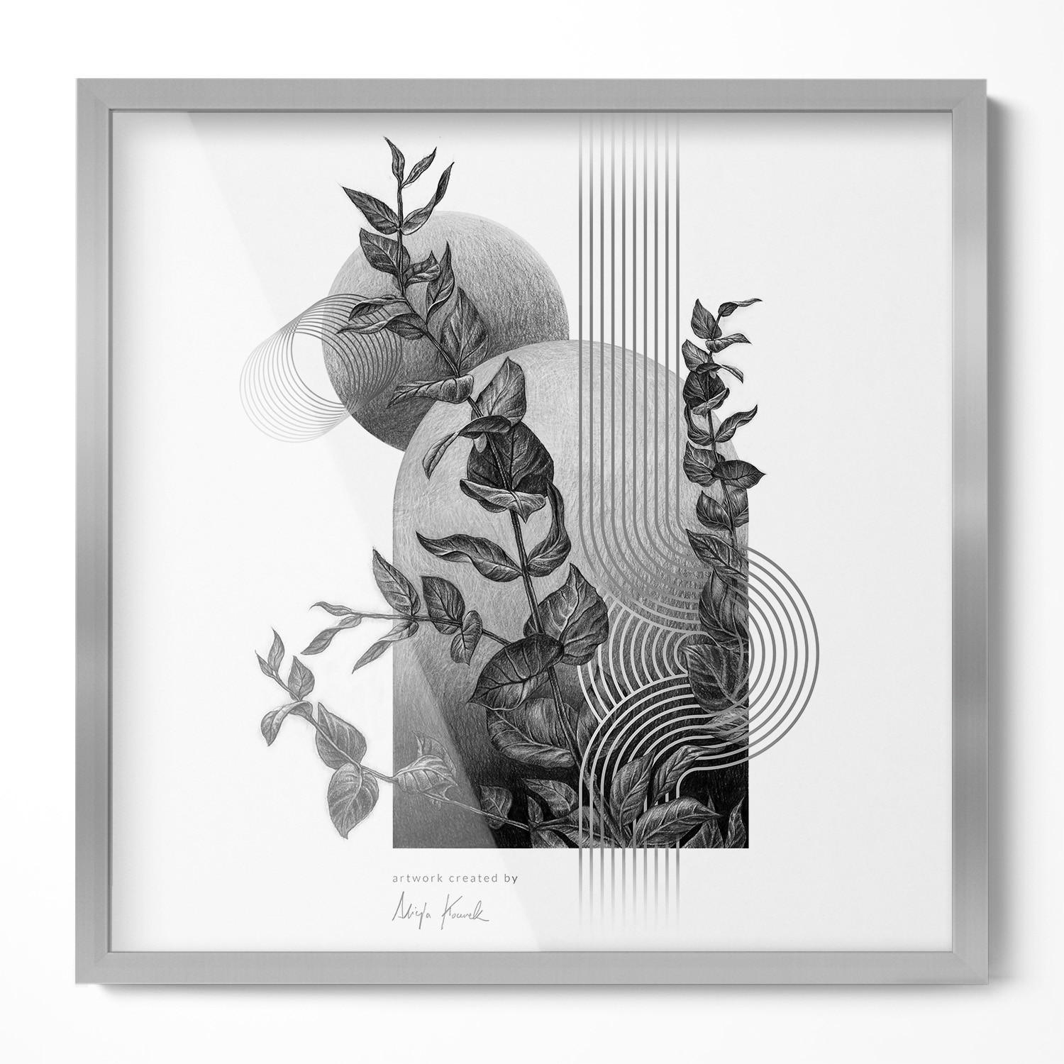 BILDERRAHMEN - Goldfarben, Kunststoff (50/50/1.5cm) - Wallfluent