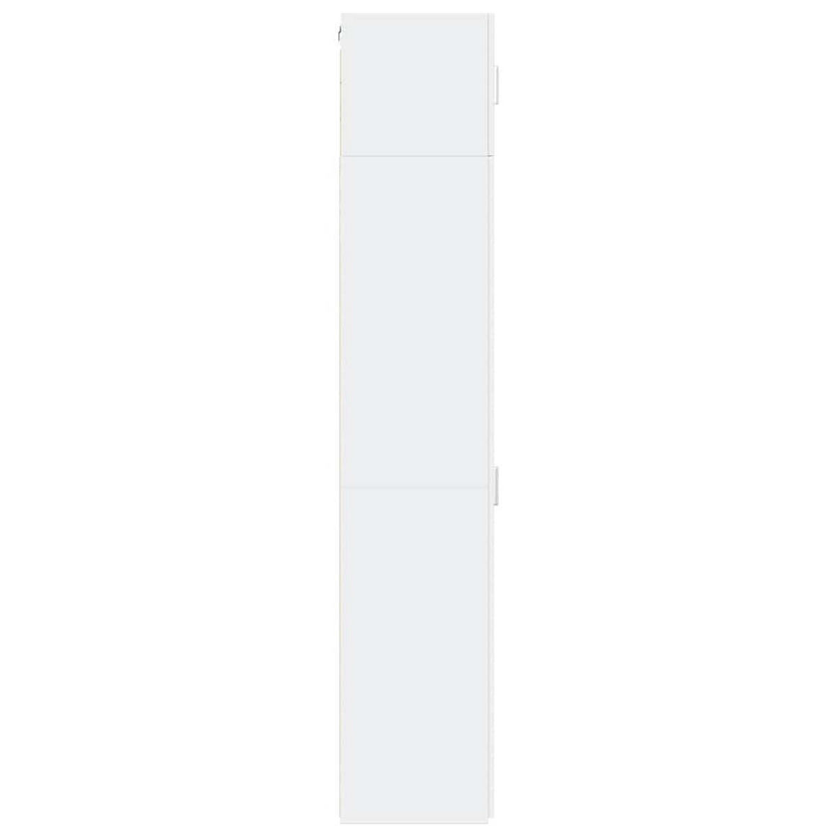HOCHSCHRANK Schmal Weiss 30/42.5/225 Cm Holzwerkstoff - Weiß, Holzwerkstoff (42.5/225/30cm) - vidaXL