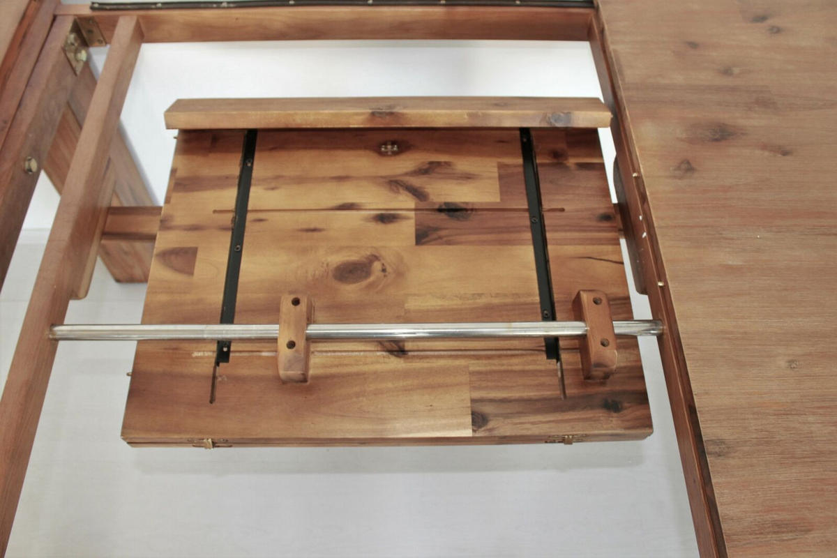 ESSTISCH Florenz mit Auszug 200-260 - Akaziefarben, Holz (200/100/78cm) - Sedex