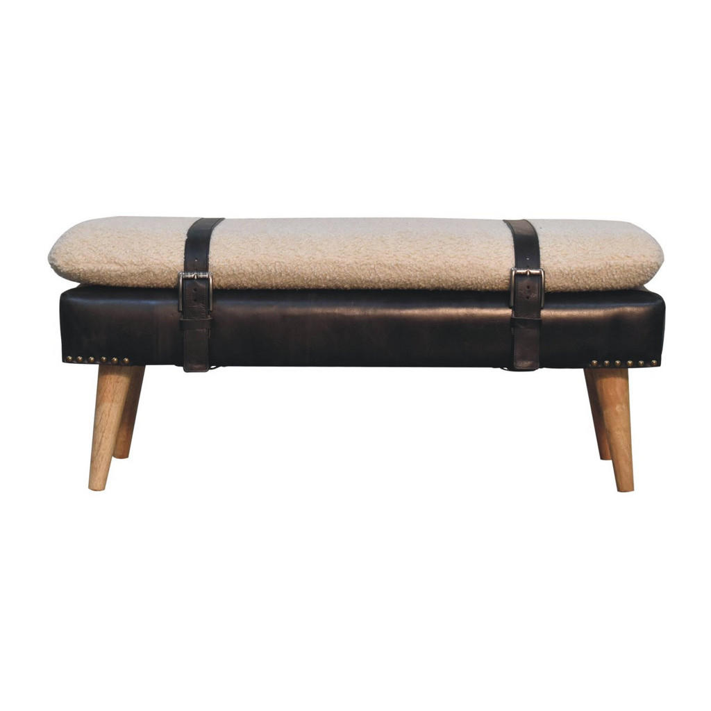 Artisan Furniture NOČNÍ SKŘÍŇKA Mini zakřivená kalifornský ořech nástěnná, 2 zásuvky, tmavě hnědá