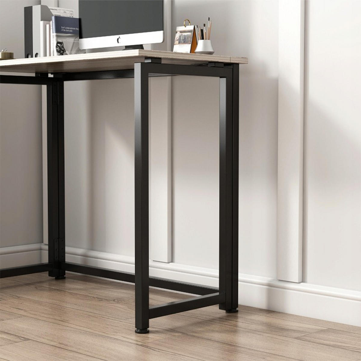 SCHREIBTISCH, hellbraun 80/40/72 cm - Braun, Holzwerkstoff (40/80/72cm)