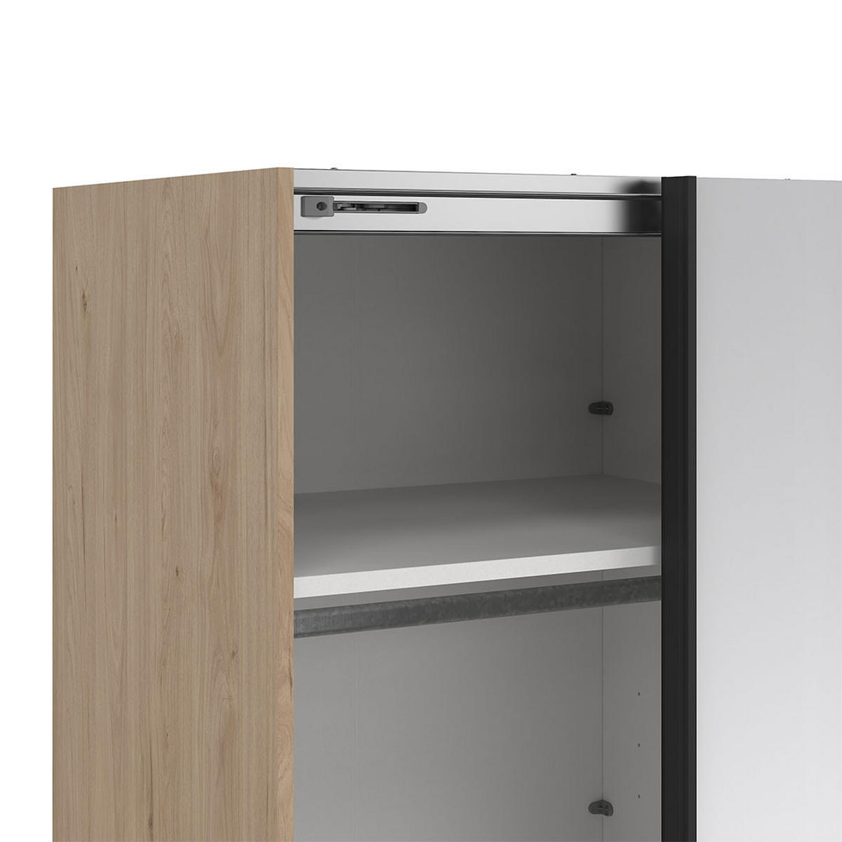 SCHIEBETÜRENSCHRANK, Como, Eiche, Holzwerkstoff, 244 x 67 x 221 cm - Eichefarben, Holzwerkstoff (244/221/67cm) - ebuy24
