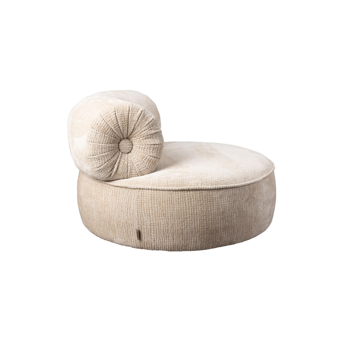 SESSEL Tilbury Beige - Beige, Textil (100/73/100cm) - Dutchbone