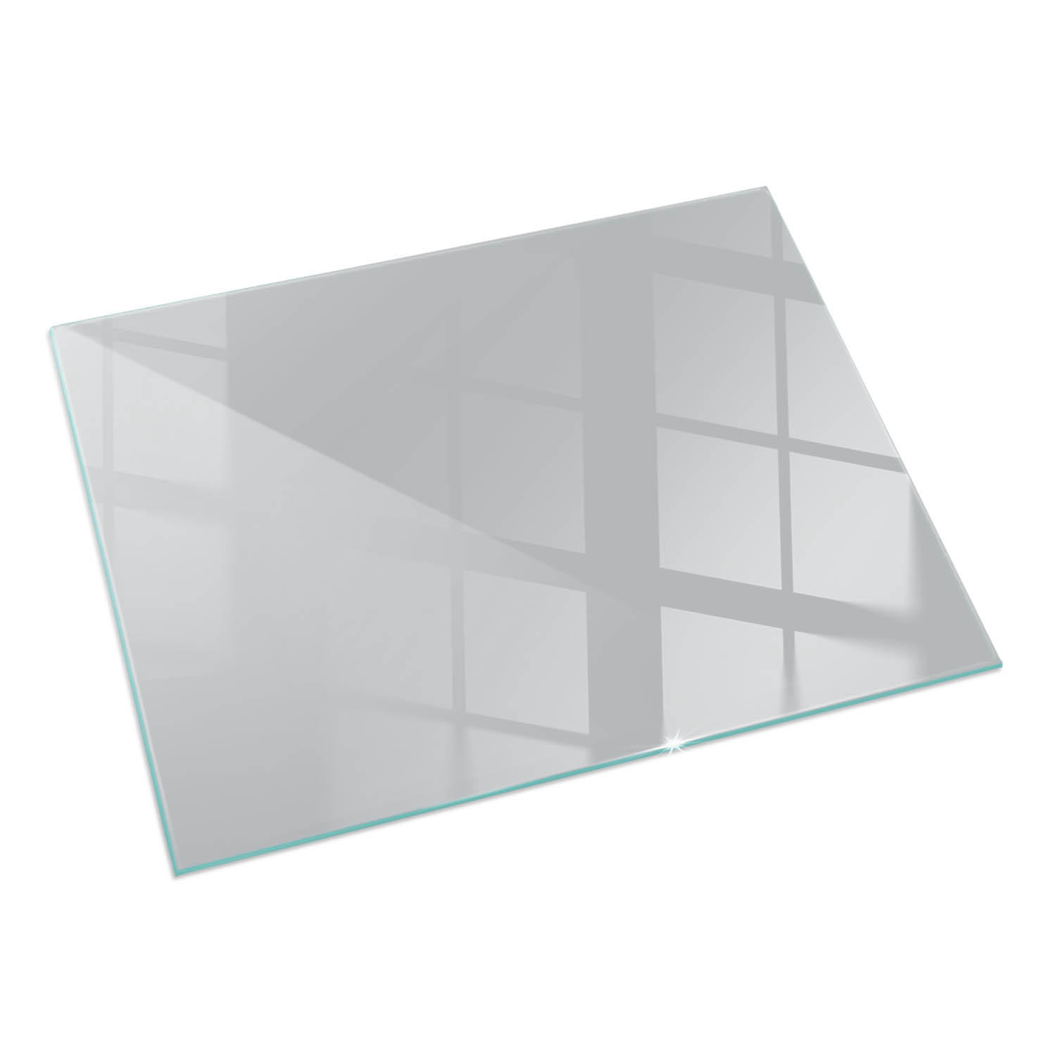 ArtPrintCave Glasplatte Grau 60x40x0.4 cm