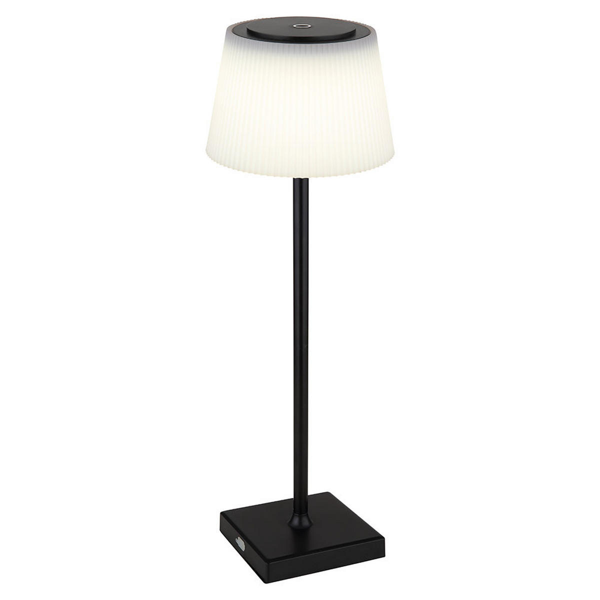 LED TISCHLEUCHTE Gregoir Weiß - Weiß, Metall (13.1/13.1/38cm) - Globo Lighting