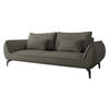 SCHLAFSOFA Cavo 3R - Dunkelgrau/Schwarz, Holz/Textil (249/86/118cm) - MIRJAN24