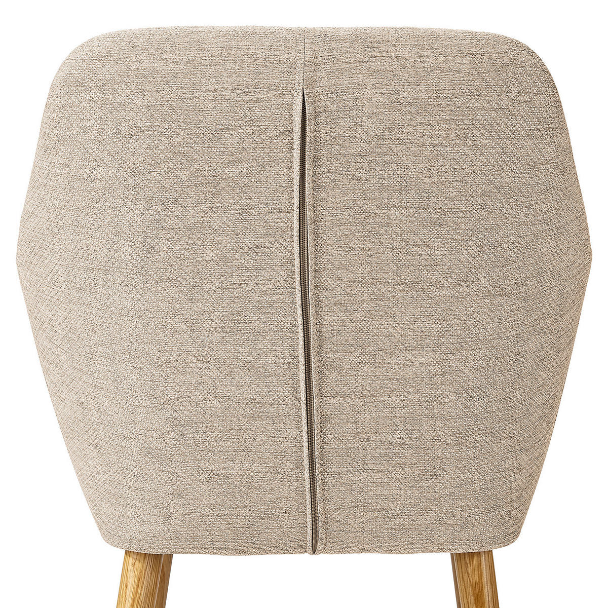 ARMLEHNENSTUHL - Eichefarben/Beige, Eichenholz/Holz (57/83/61cm) - home24