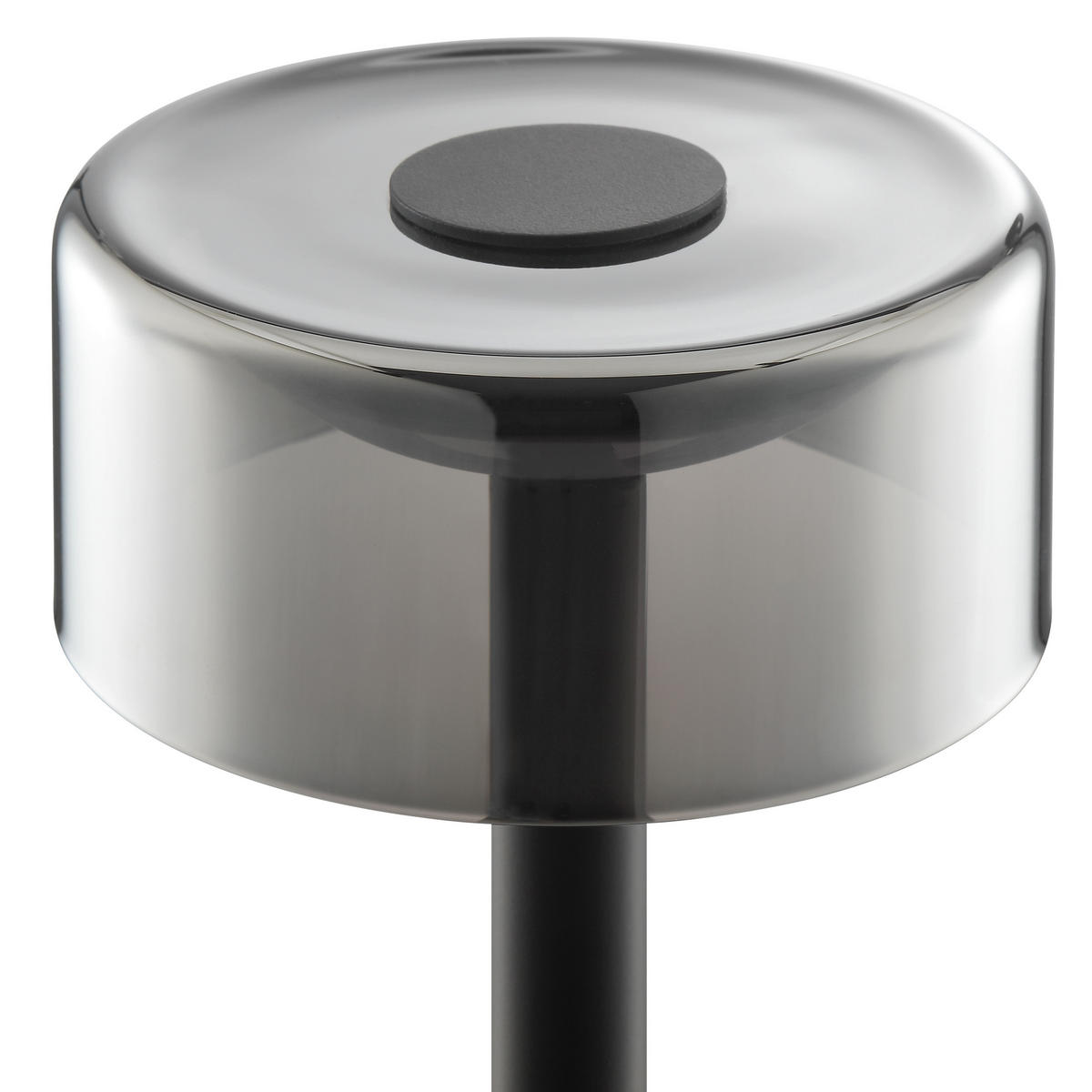 TISCHLEUCHTE Razor Schwarz 12/12/26 cm - Schwarz, Metall (12/12/26cm) - Brilliant