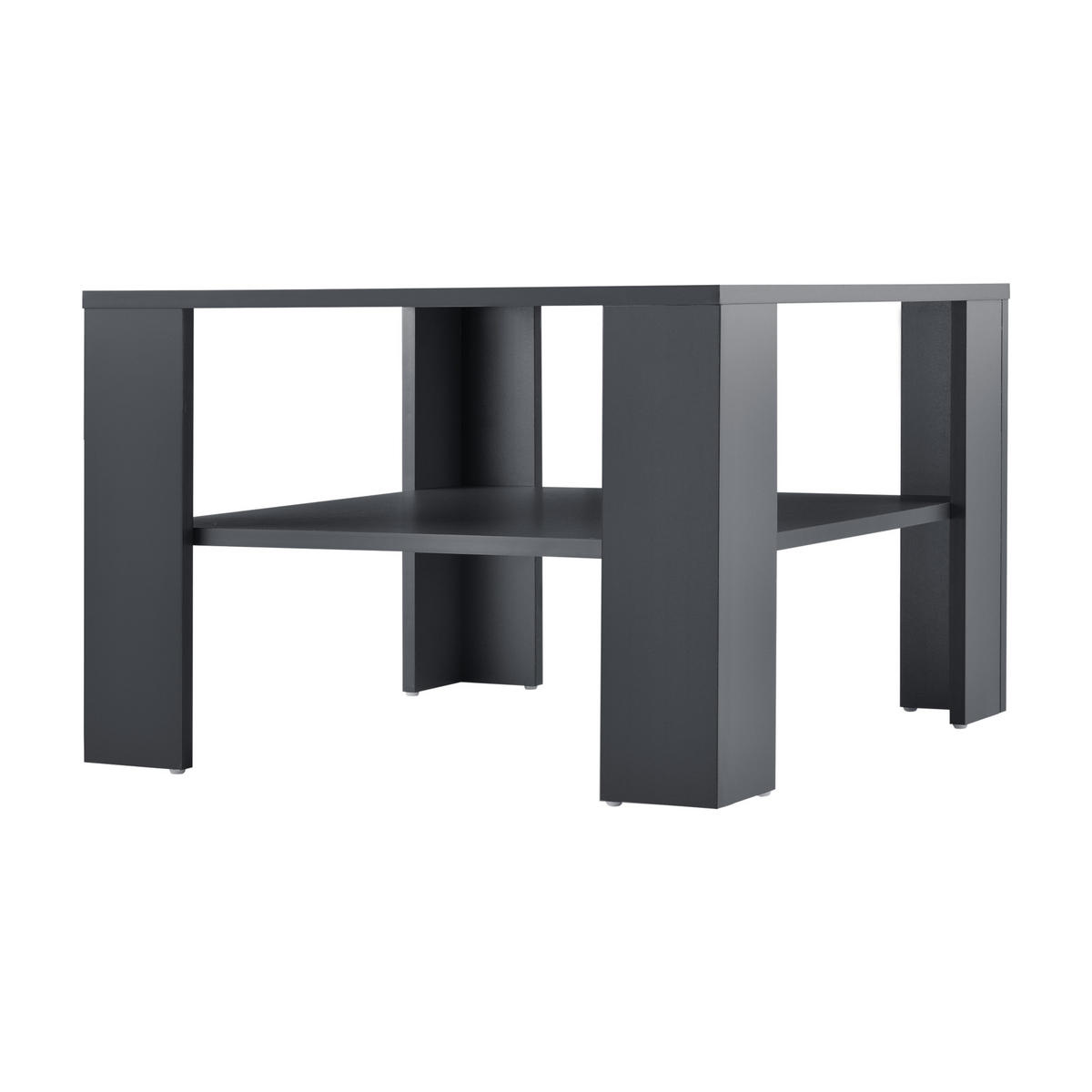 COUCHTISCH Aachen 60/60/40 - Grau, Holzwerkstoff (60/60/40cm) - [en.casa]