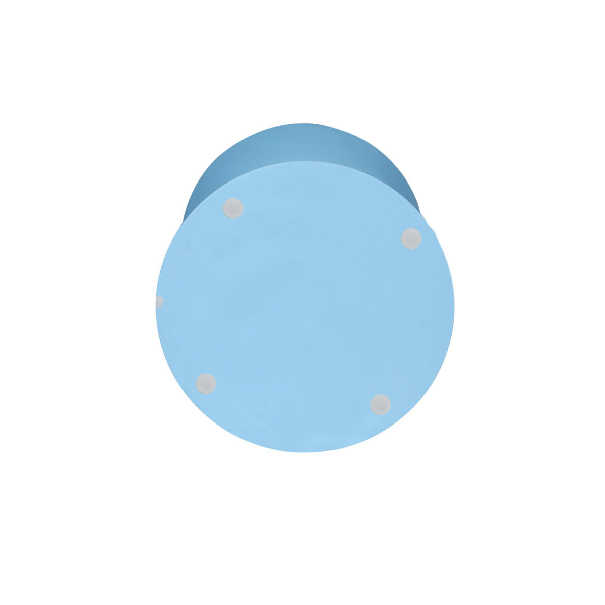 BEISTELLTISCH Abbey Blau 33/33/45 cm - Blau, Holz (33/33/45cm) - Starfurn