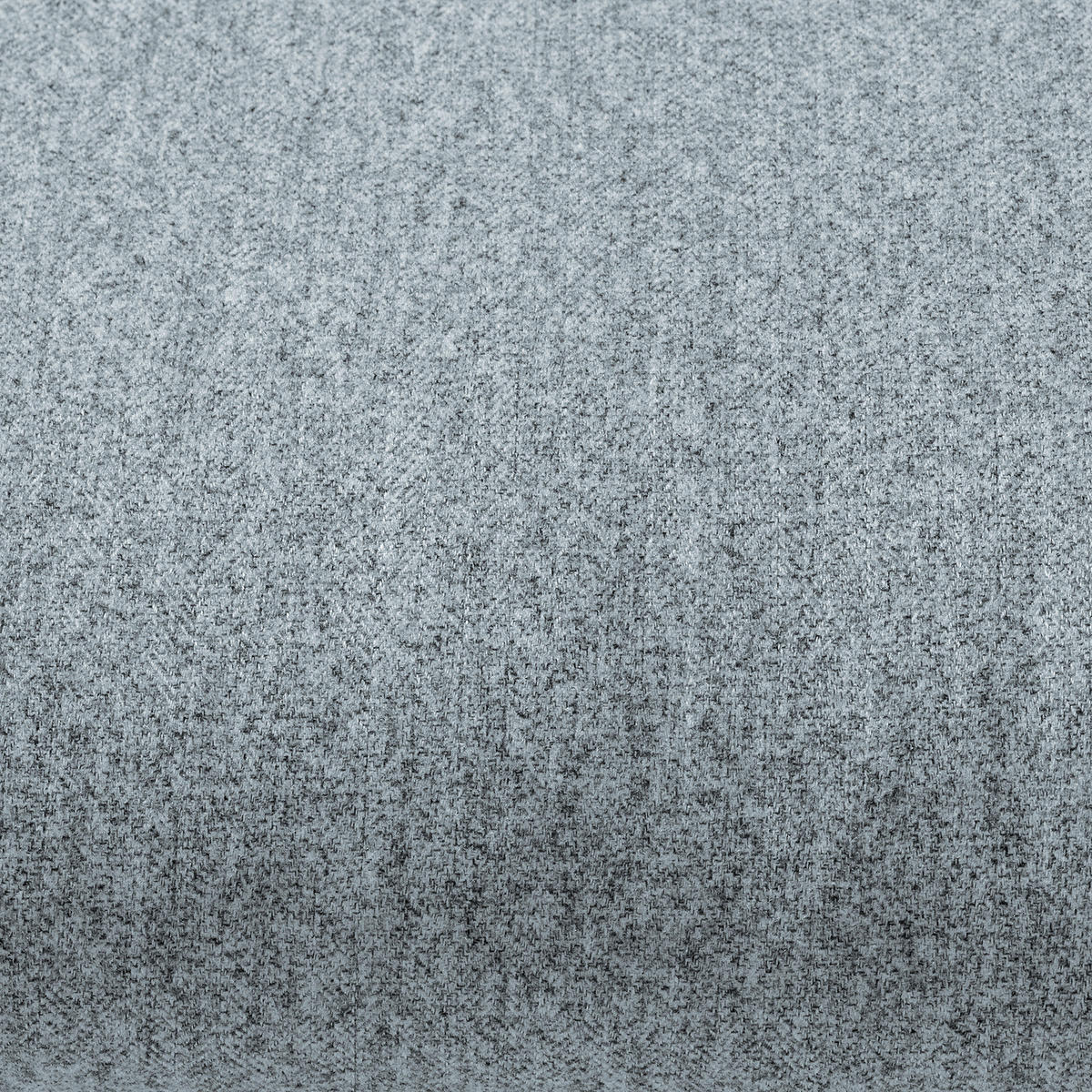 POLSTERHOCKER - Blaugrau/Schwarz, Eichenholz/Holz (54/41/41cm) - home24