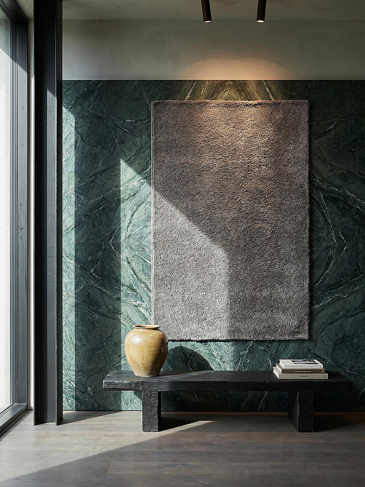TEPPICH Hochflor Waschbar DIADEM in Dunkelgrau, einfarbig, 80 x 150 cm - Grau, Textil (80/150cm) - KADIMA DESIGN