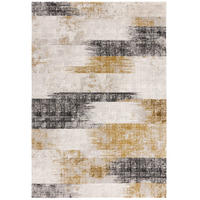 TEPPICH modern Wohn-/Schlafzimmer ZUKA LINES Gelb 120 x 170 cm - Gelb, Textil (120/170cm) - Novatrend