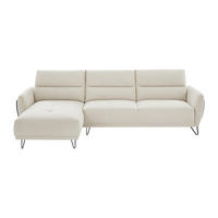 SOFA ohne Schlafmöglichkeit - 5 Personen - Stoff - Beige - - Beige, Textil (290/95/168cm) - Vente-Unique
