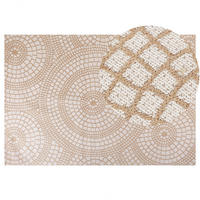 TEPPICH geflochten Ariba 300/200 cm - Beige, Naturmaterialen (200/300cm) - Beliani