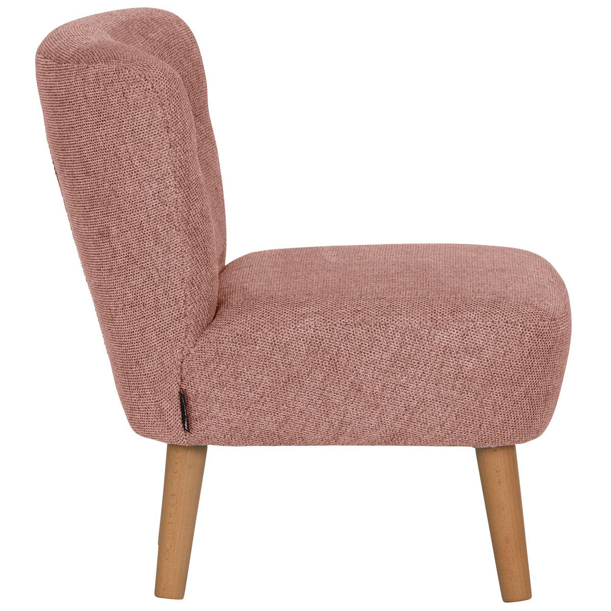 KINDERSESSEL Katya Flachgewebe lachs - Hellrosa, Kunststoff (41/54/50cm) - 58aufmkessel