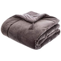PLAID 80/180 cm - Grau, Textil (80/180cm) - Atmosphera Createur d´interieur