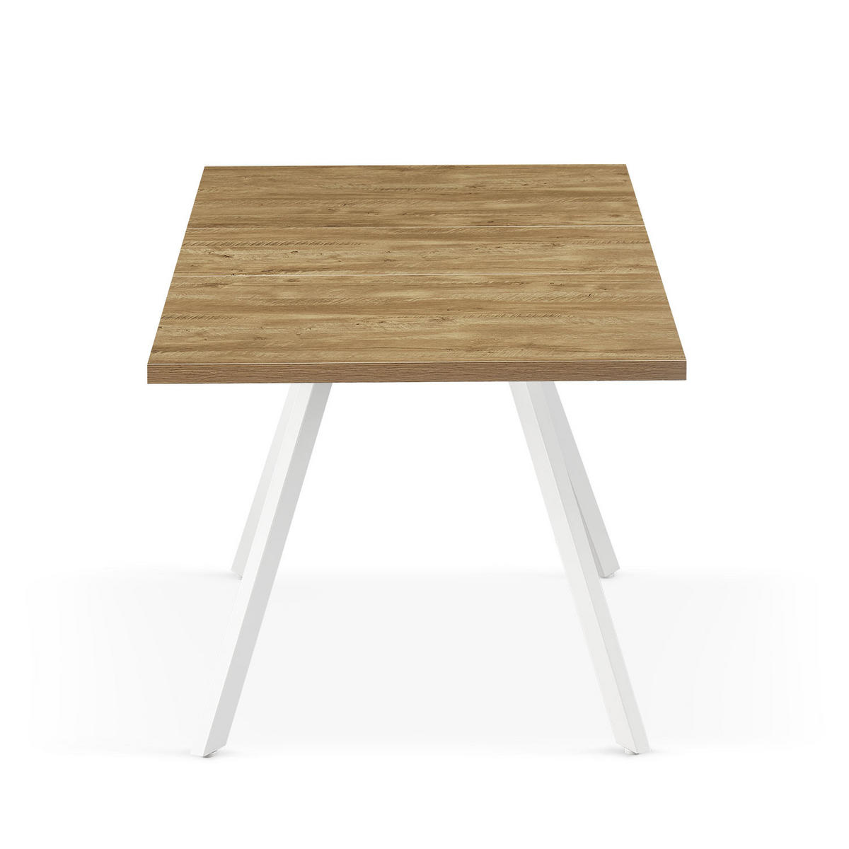 ESSTISCH SVEN 120-160/80/76 cm Wildeiche - Wildeiche, Holz (80/120/76cm) - B&D Home