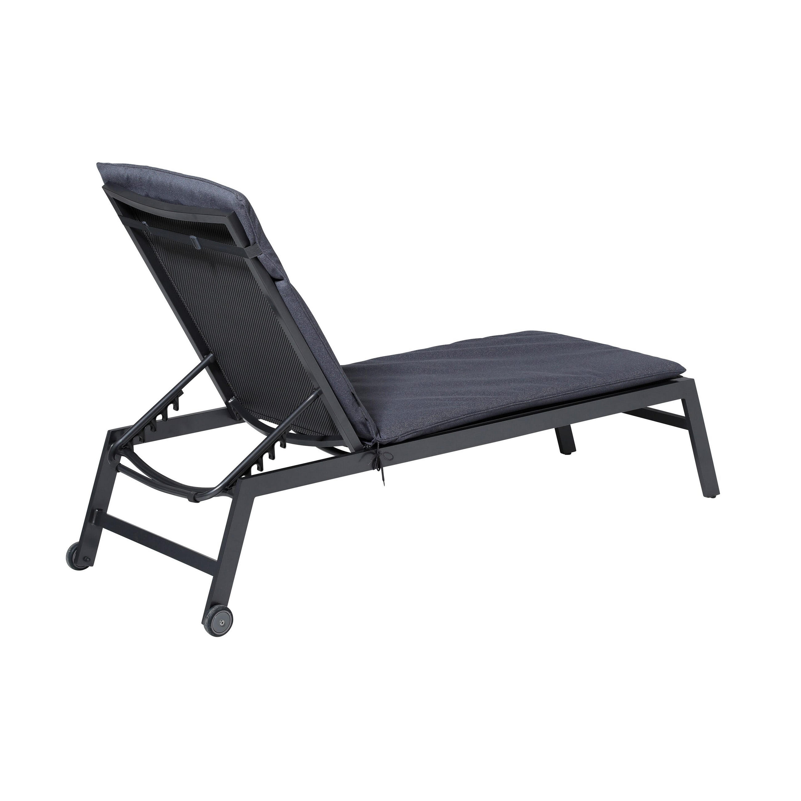 LIEGENAUFLAGE Manchester 190/60 cm - Grau, Textil (60/7/190cm) - Madison