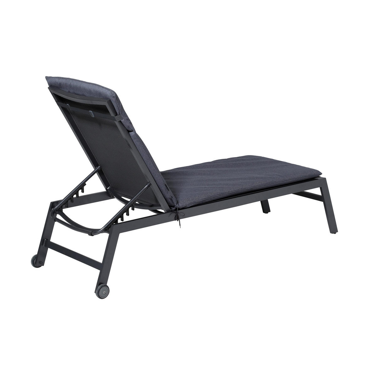 LIEGENAUFLAGE Manchester 190/60 cm - Grau, Textil (60/7/190cm) - Madison
