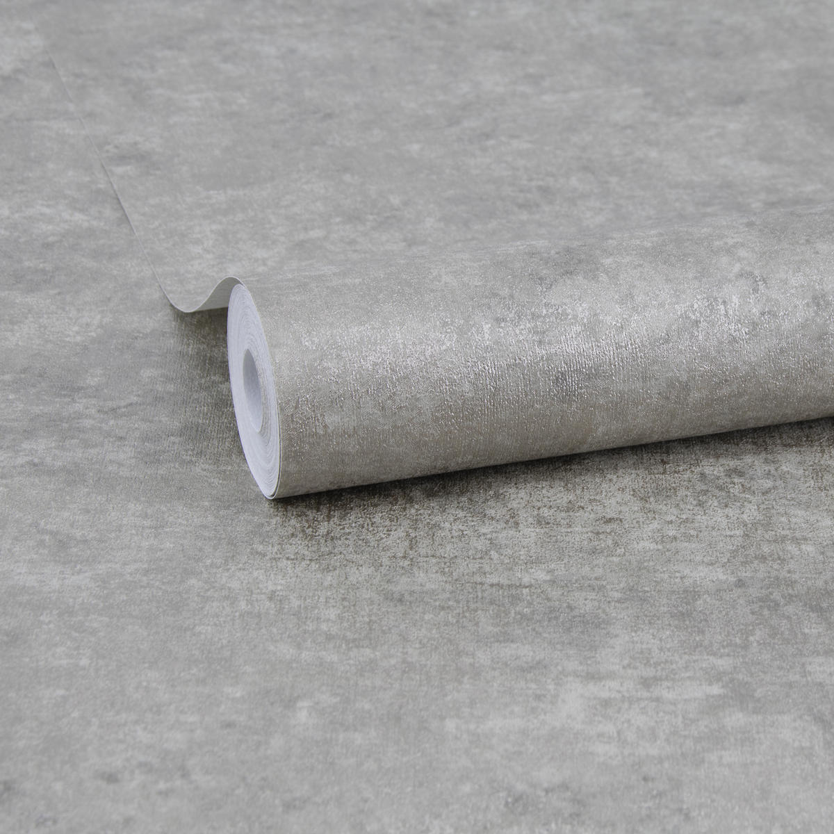 VLIESTAPETE - Concrete Metallic Taupe - Taupe, Papier/Kunststoff (52/1000cm) - Easy Decor