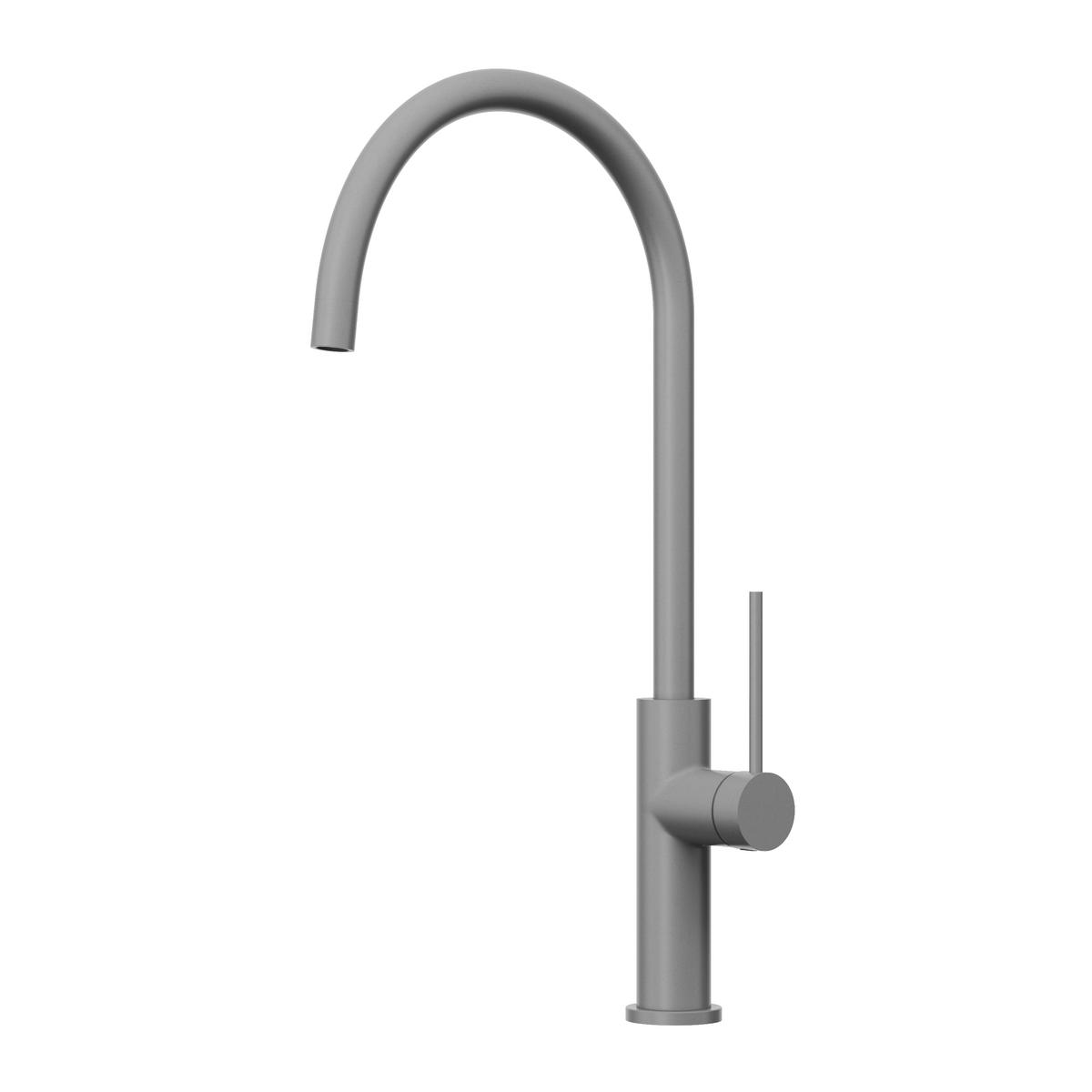 KÜCHENARMATUR Prestige SLIM Grau - Grau, Metall (23/42/23cm) - Granitan