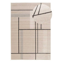 WEBTEPPICH Beige Domus 120/170 cm - Beige, Naturmaterialien/Textil (120/170cm) - Atticgo