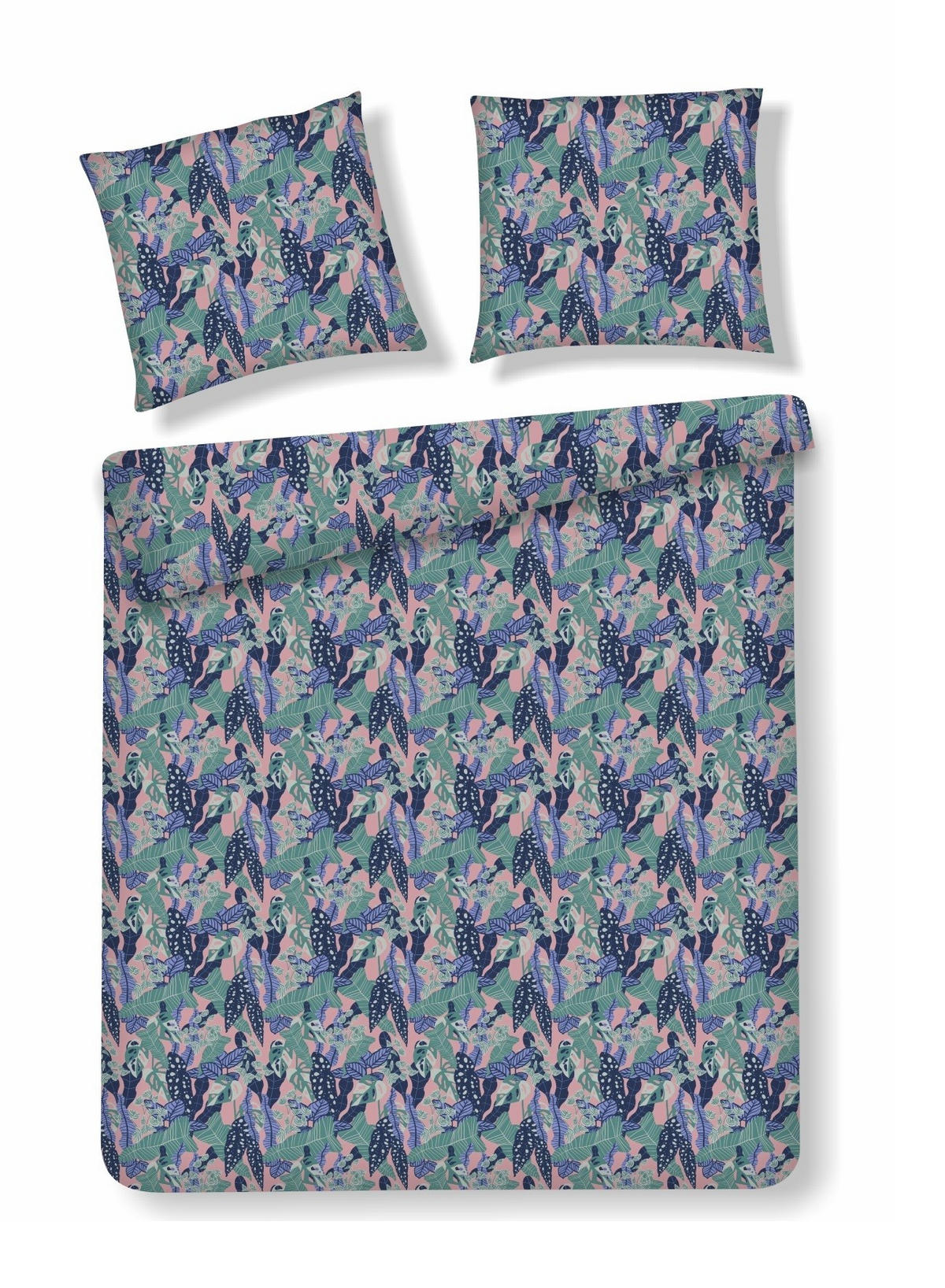 BETTWÄSCHE Hazel - Violett, Textil (200/220cm) - home&you