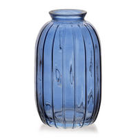VASE SERENITE Blau 7/12cm Glas - Blau, Glas (12cm) - Mondex