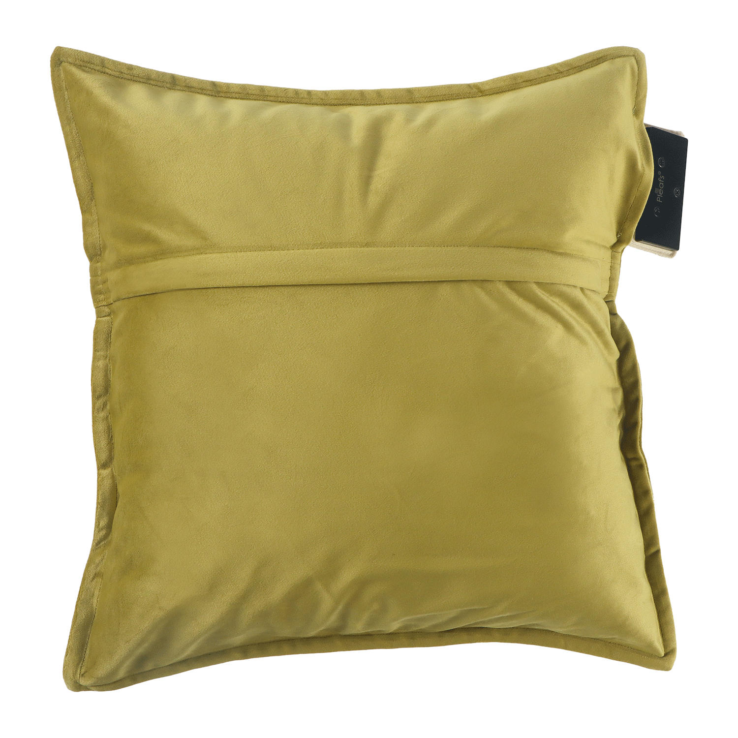 HEIZKISSEN Plush 45x45cm Barley Corn - Honig, Textil (45/45cm) - Pleafs