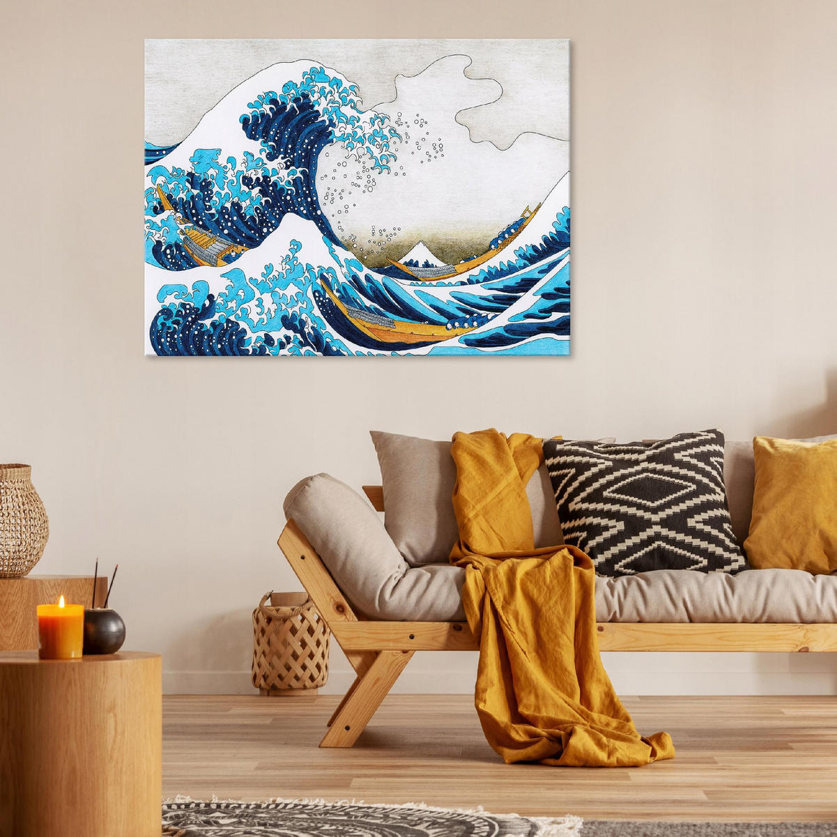 WANDBILDER Abstrakt Kunst 120x80 - Multicolor, Holzwerkstoff (120/80cm) - Wallarena