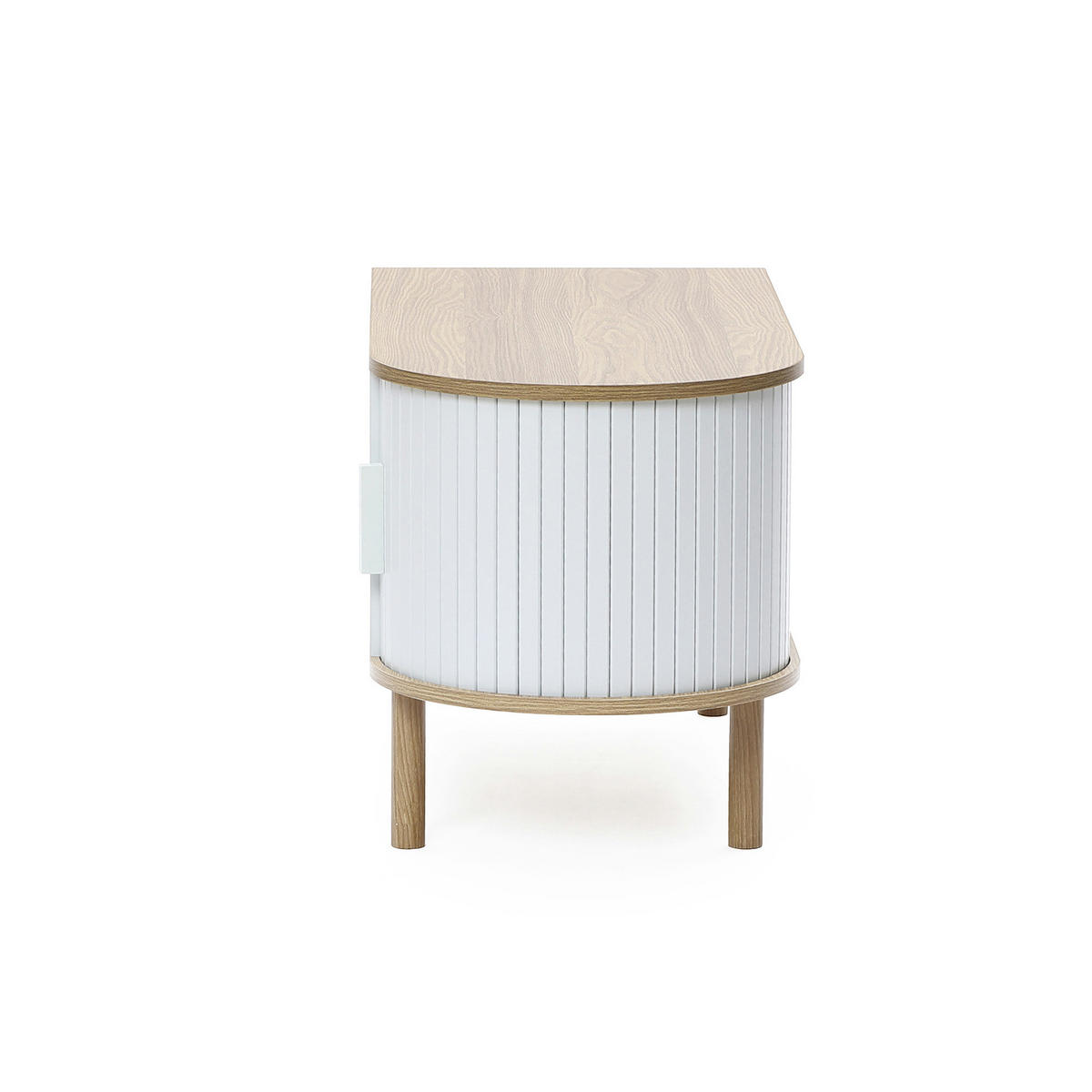 COUCHTISCH mit 2 Türen | B80 x T40 x H45 cm - Grau, Holzwerkstoff (40/80/45cm) - Hometopia