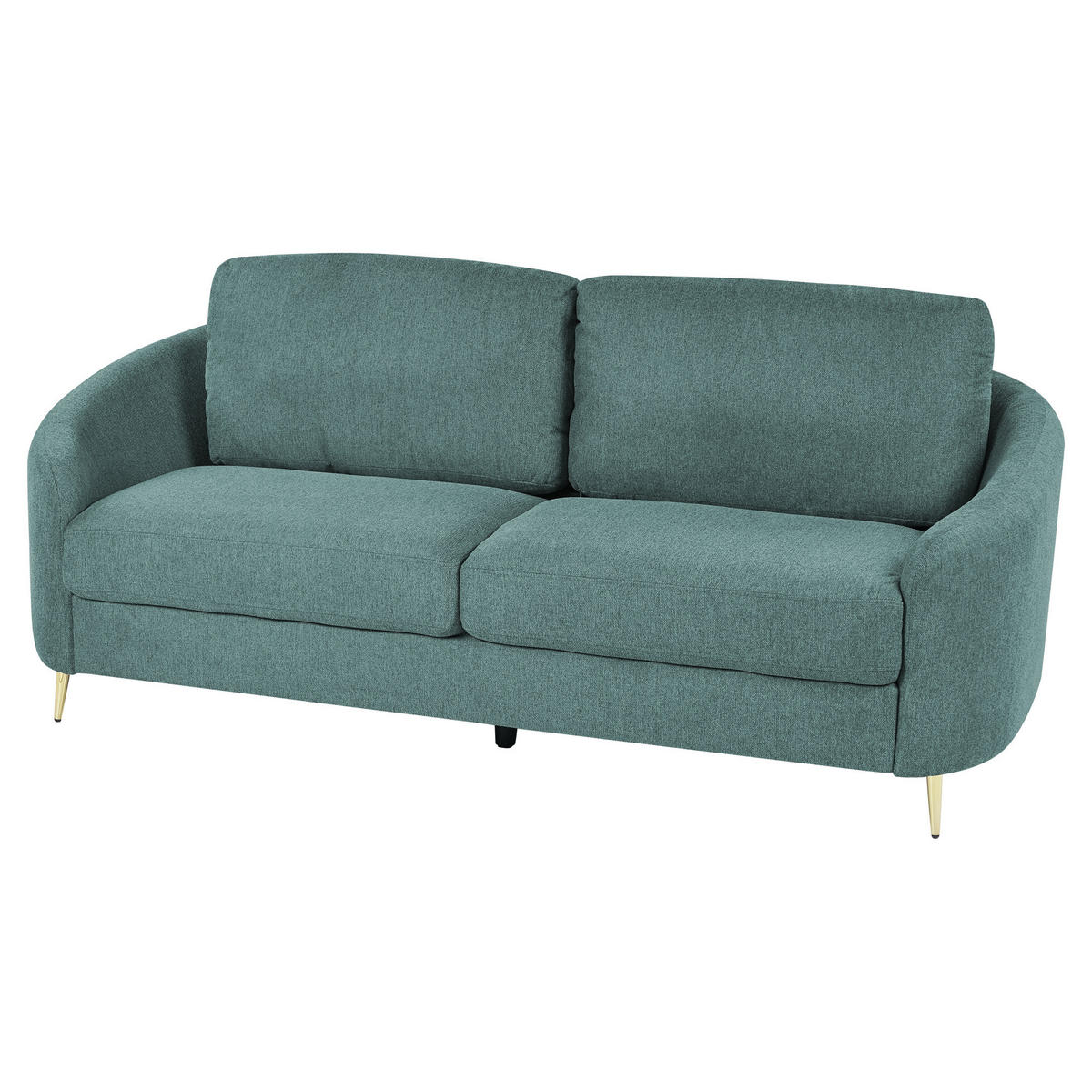 3-SITZER-SOFA Polsterbezug Mintgrün Trosa - Mintgrün, Textil (203/88/86cm) - Beliani