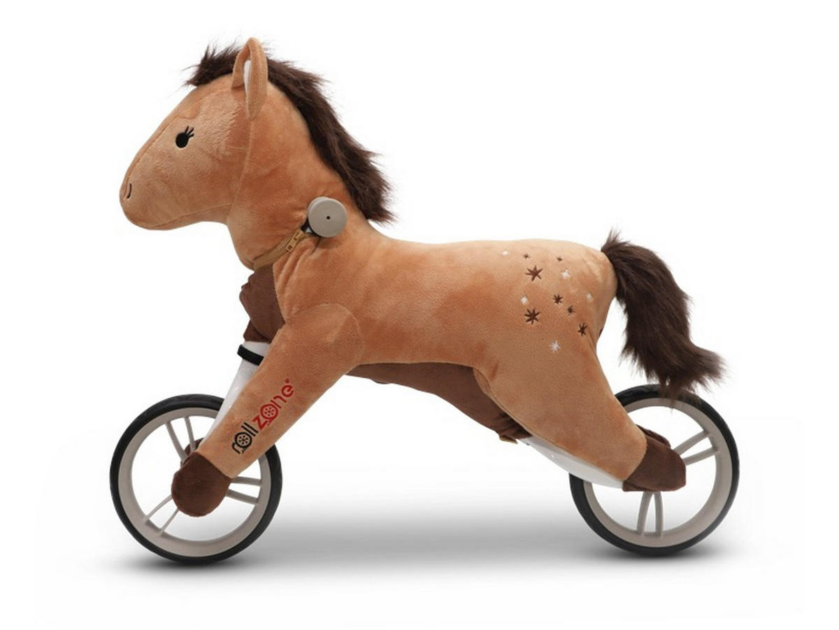 LAUFRAD Balance Pferd - Braun, Kunststoff (63/15/52cm) - TPFLiving