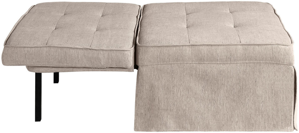 MULTIFUNKTIONSHOCKER Finn Creme 80/72/43 cm - Creme, Textil (80/43/72cm) - ATLANTIC home collection