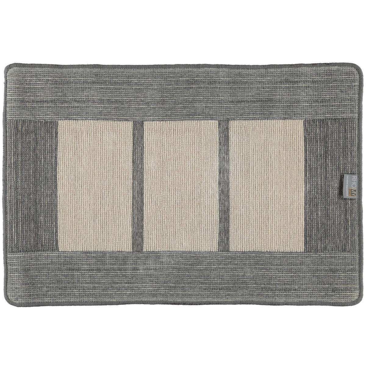 BADTEPPICHE LIBERTY ANTHRAZIT-PERLGRAU - 409 - Grau, Textil (60/90cm) - Rhomtuft