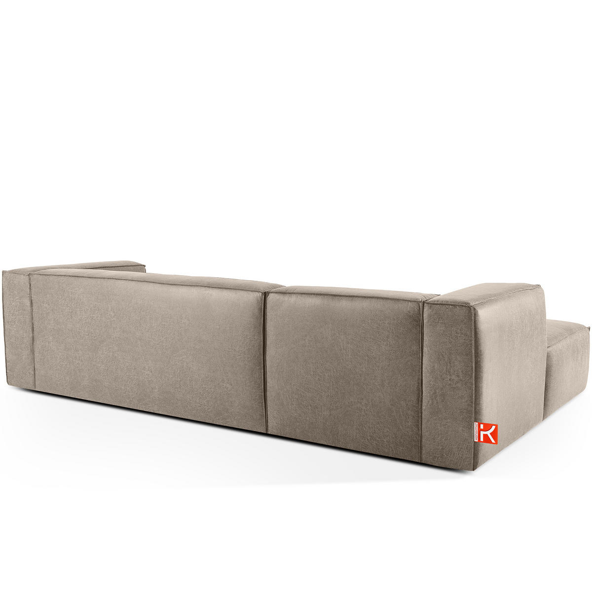 ECKSOFA LINKS FEROX, Hellgrau - Hellgrau, Holz/Holzwerkstoff (300/175cm) - KONSIMO®