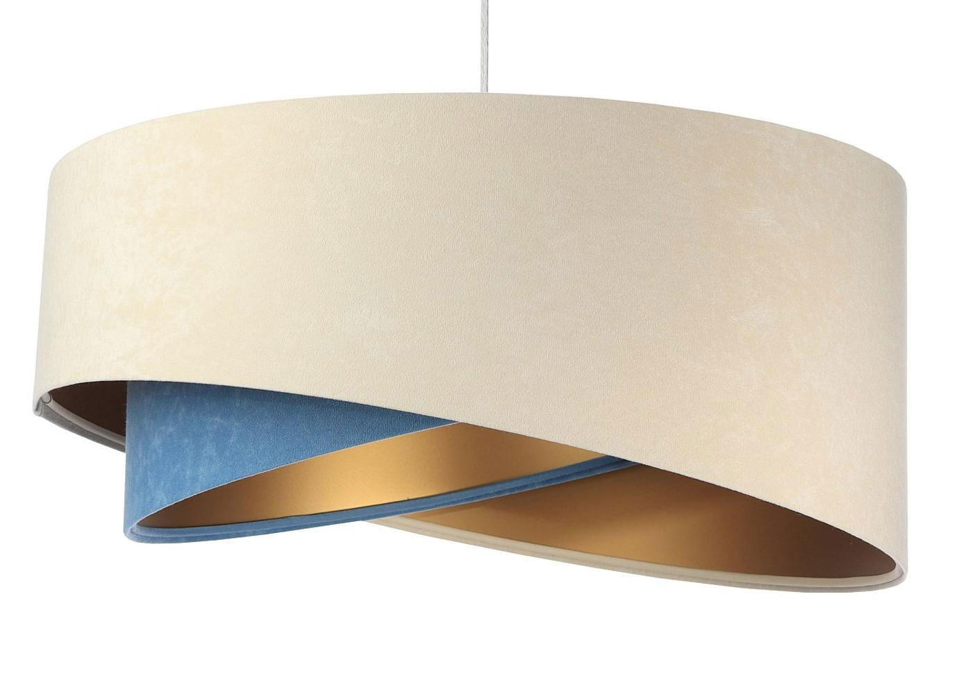 HÄNGELEUCHTE Gold 50/23 cm - Goldfarben, Kunststoff (50/1.3/23cm) - ONZENO