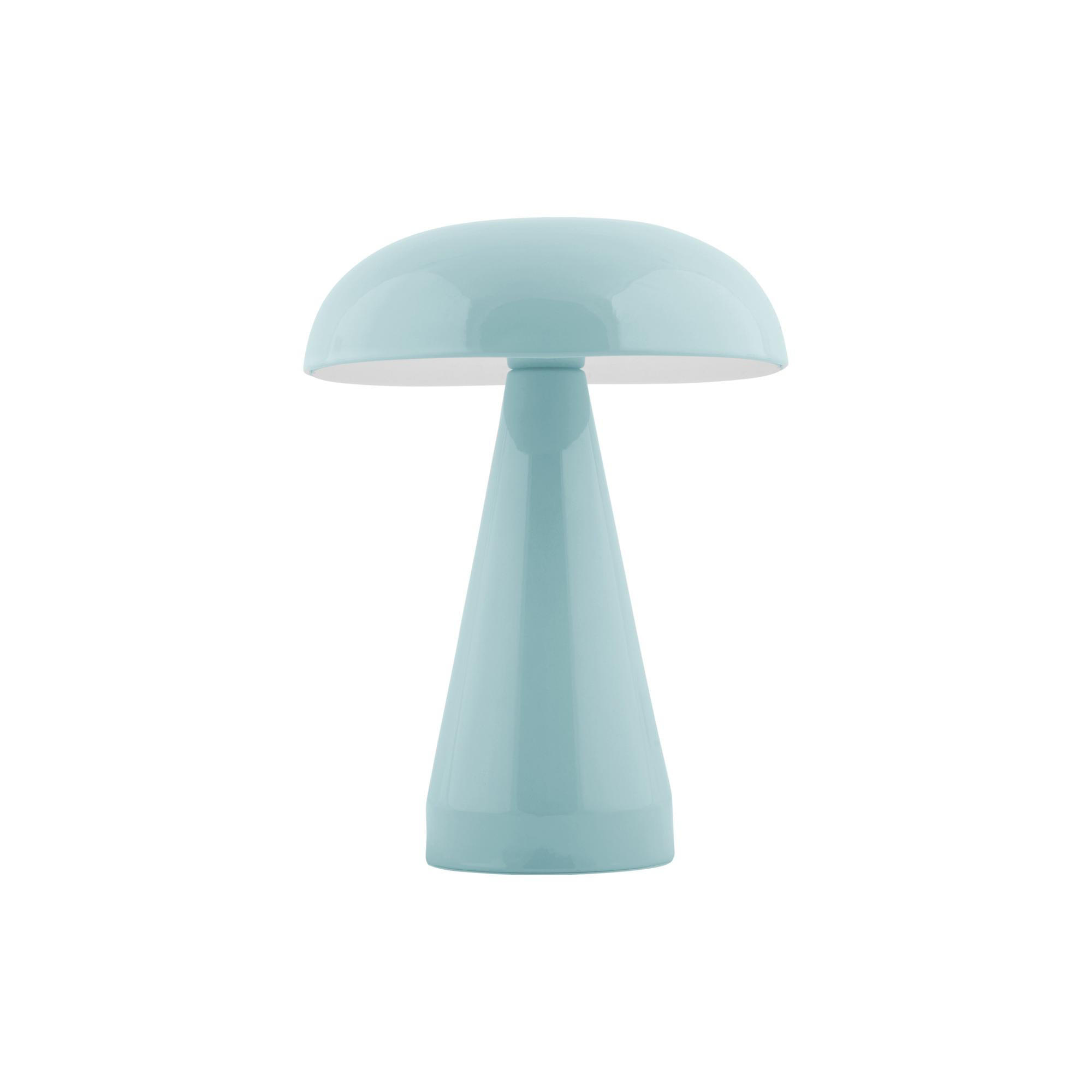TISCHLAMPE Rachel LED Blau 15.5/15.5/20.5 cm - Blau, Metall (15.5/15.5/20.5cm) - Leitmotiv