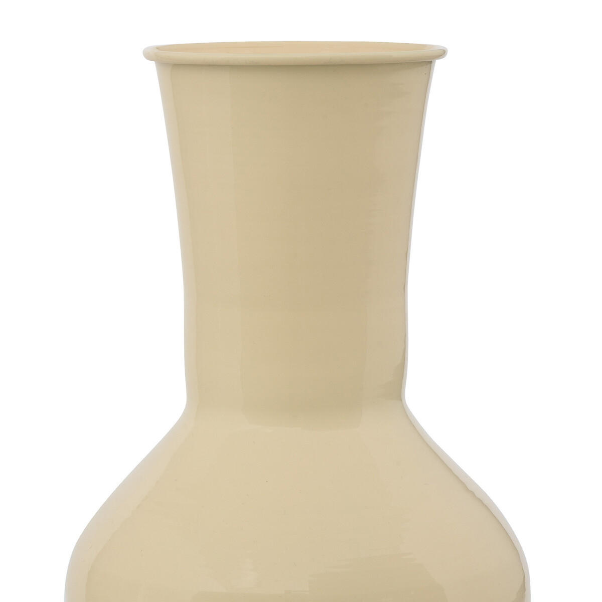 METALLVASE Kian 20/20/34,5 cm - Gelb, Metall (34.5cm) - Atmosphera Createur d´interieur